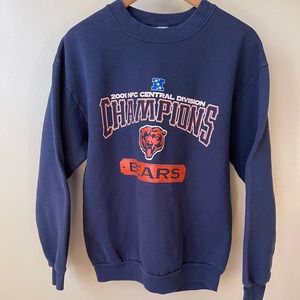 2001 NFC Central Champs Chicago Bears Crewneck